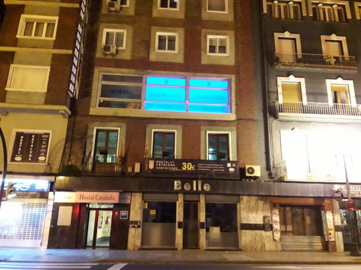 Hostal Cataluna Zaragoza Buitenkant foto